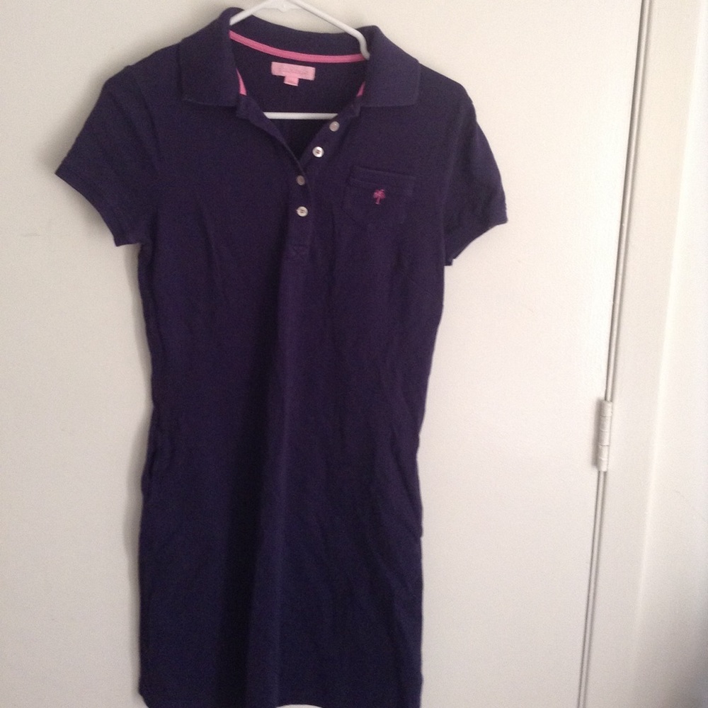 Lily Pulitzer polo dress navy